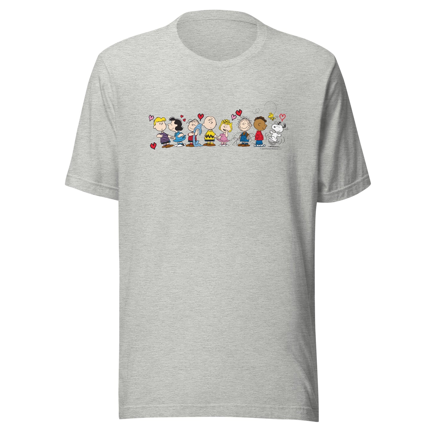 Peanuts Gang Love Adult T-Shirt