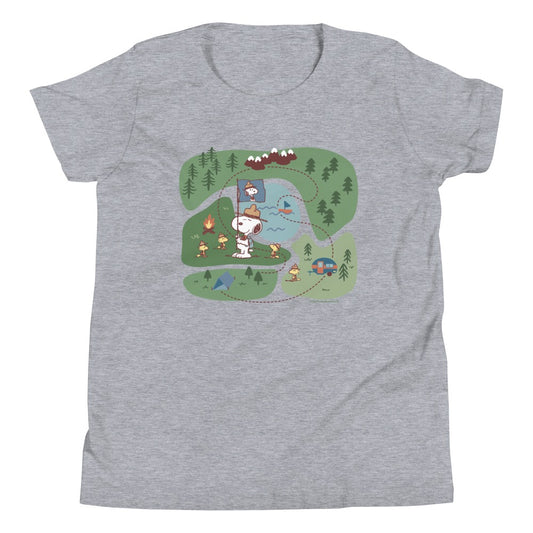 Camp Roadmap Kids T-Shirt-0