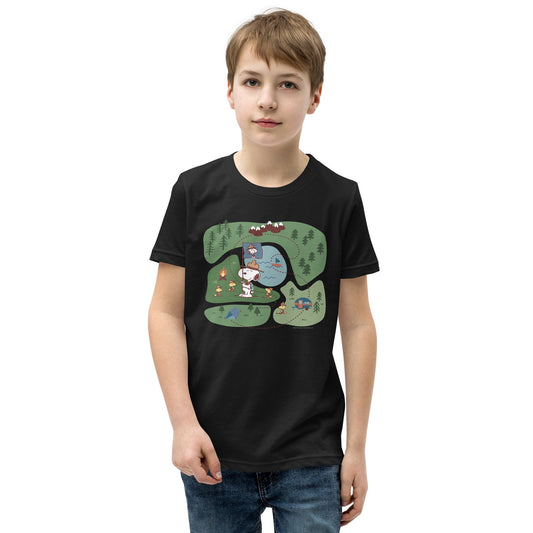 Camp Roadmap Kids T-Shirt-4