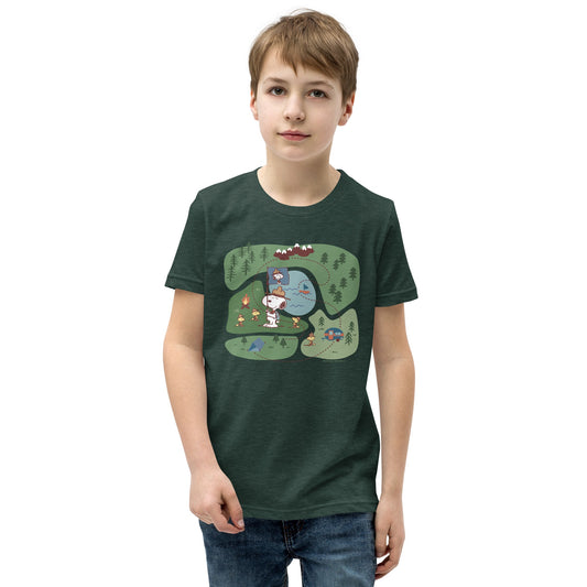 Camp Roadmap Kids T-Shirt-6