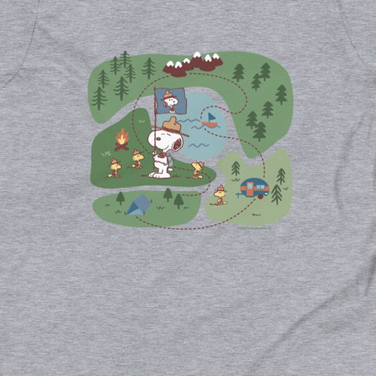 Camp Roadmap Kids T-Shirt-1
