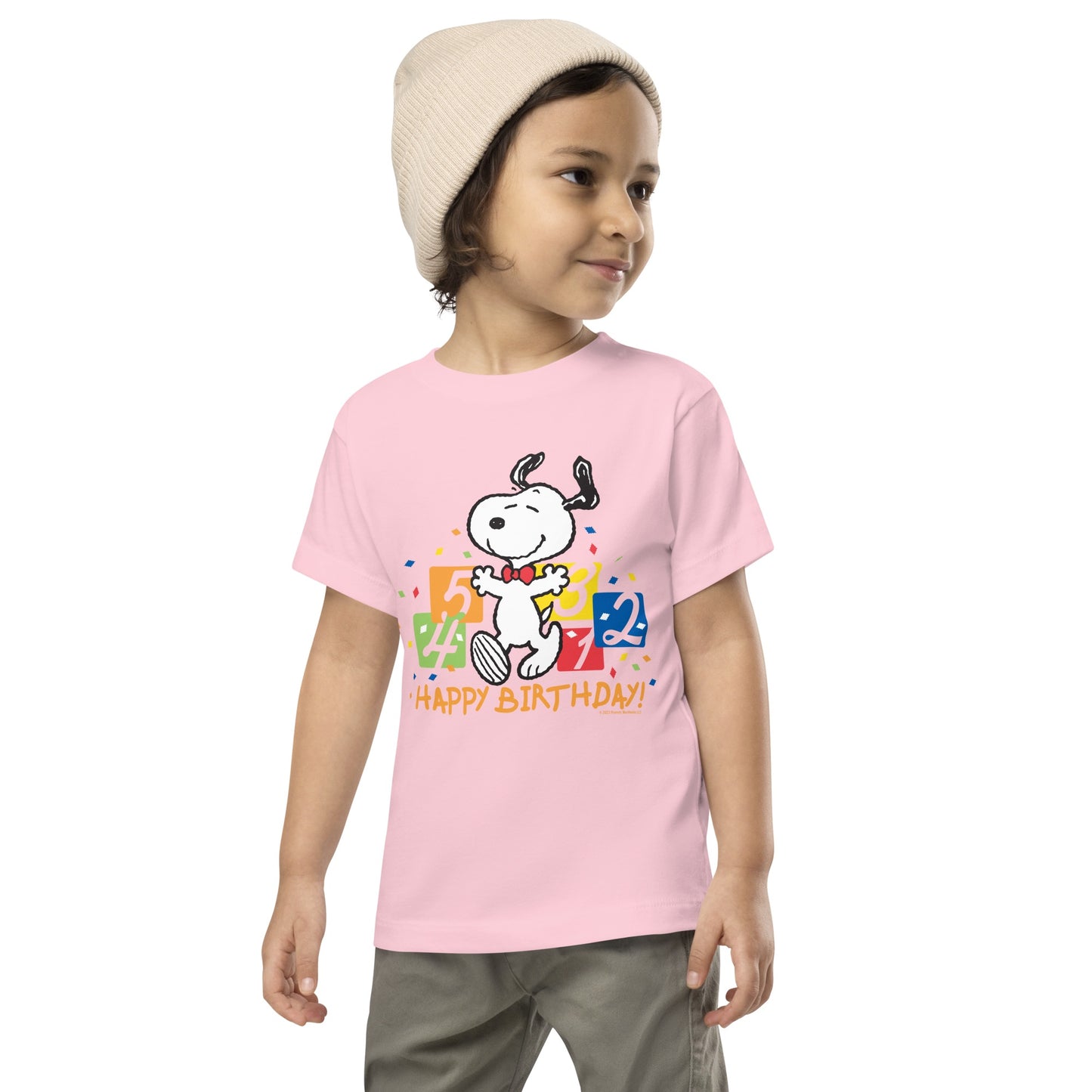 Snoopy Numbers Toddler Tee