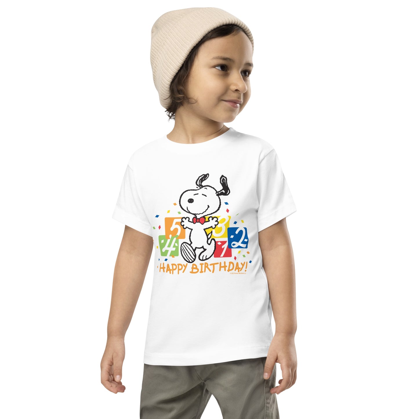 Snoopy Numbers Toddler Tee