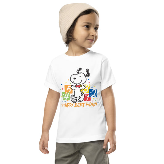 Snoopy Numbers Toddler Tee-3