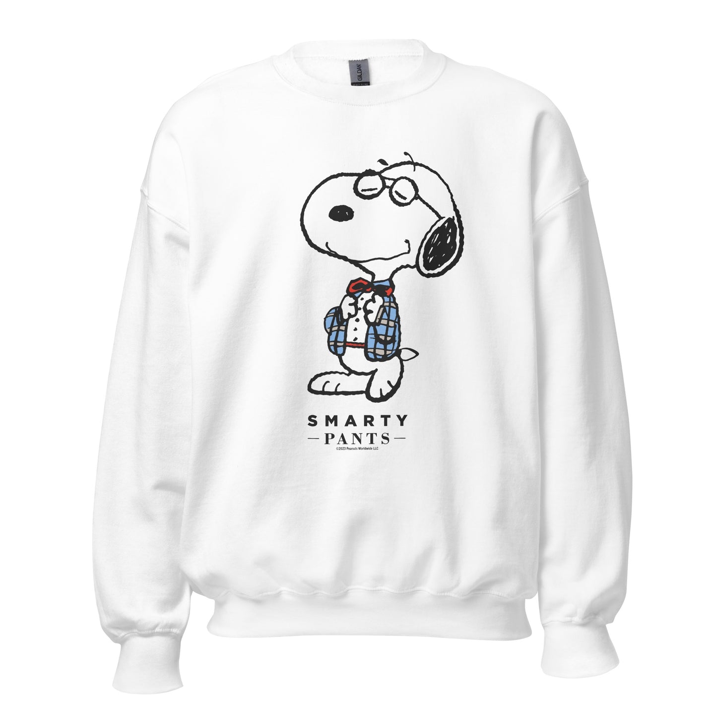 Snoopy Smarty Pants Adult Sweatshirt