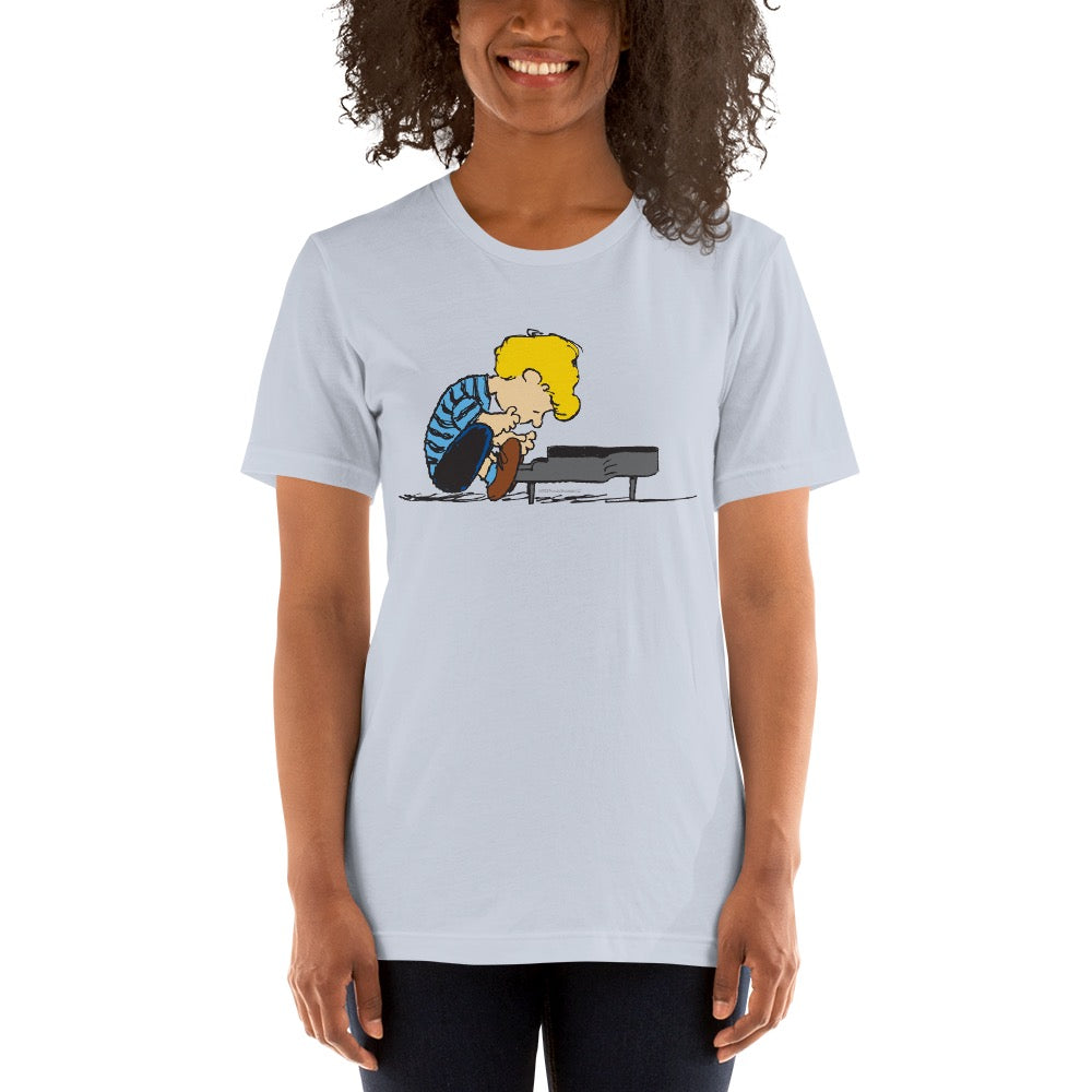 Schroeder Piano Adult T-Shirt