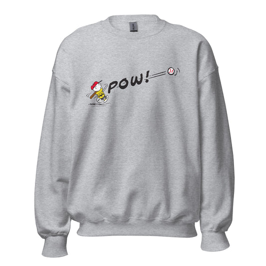 Charlie Brown Pow Adult Sweatshirt-0