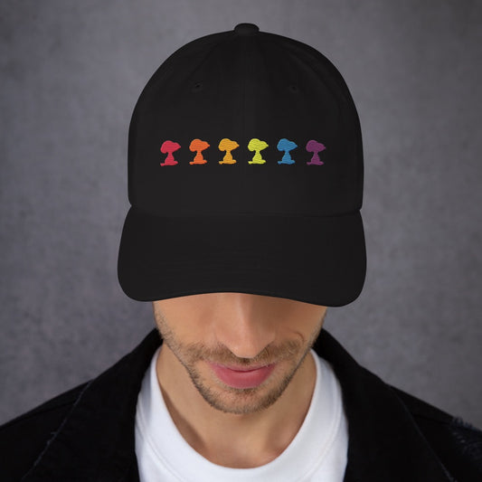 Snoopy Rainbow Dad Hat-1
