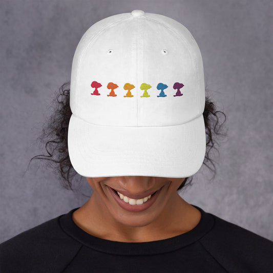 Snoopy Rainbow Dad Hat-3