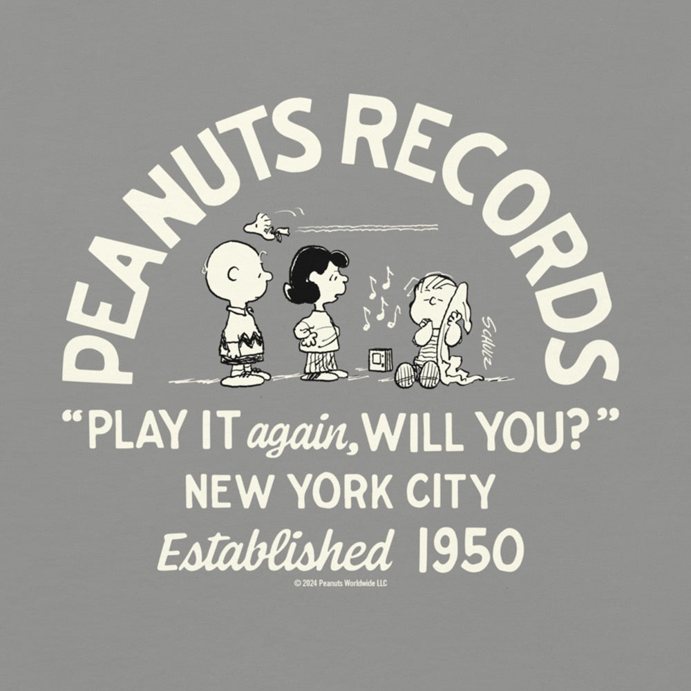 Peanuts Records Comfort Colors Pocket T-Shirt