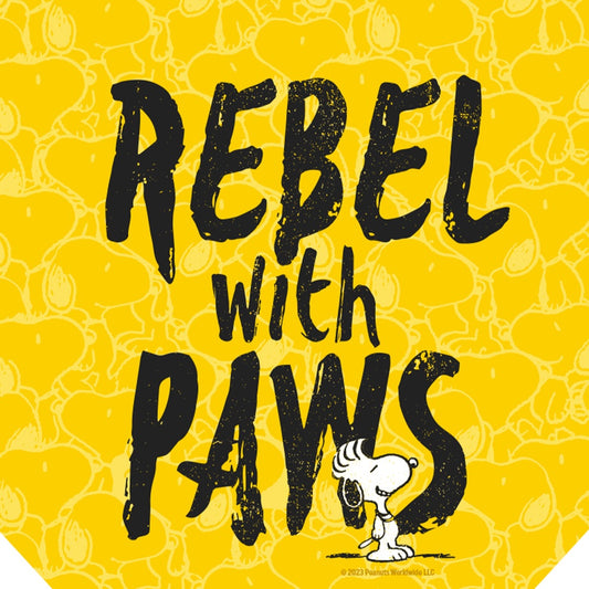 Snoopy Rebel With Paws Pet Bandana-1