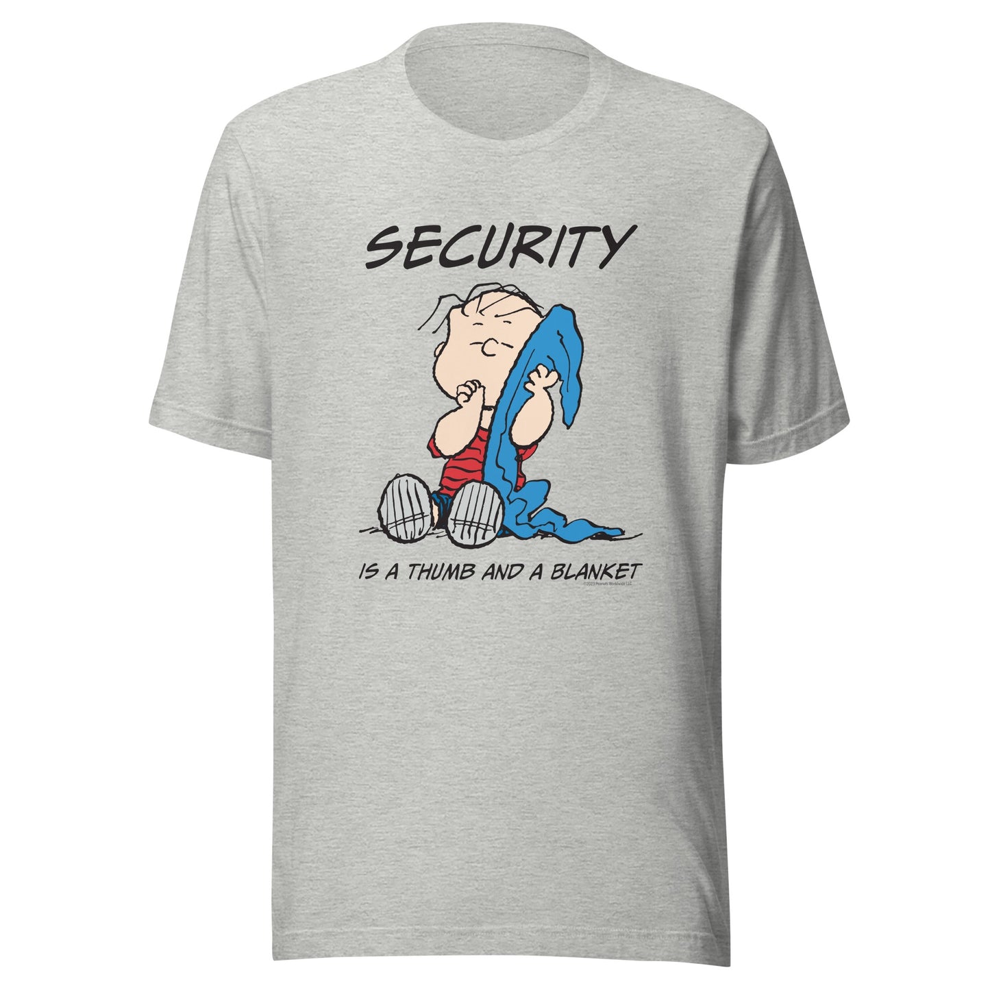 Linus Security Is A Thumb And A Blanket Adult T-Shirt