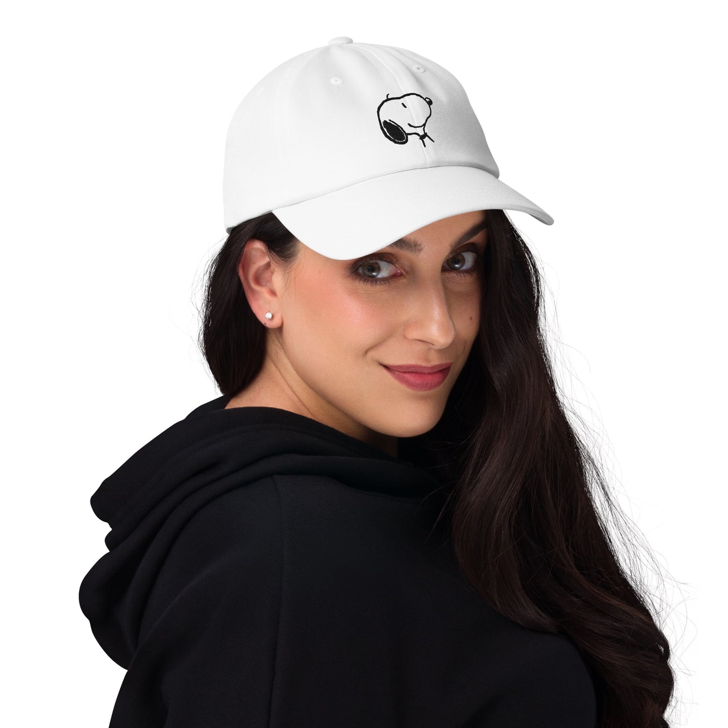 Snoopy Smile Embroidered Hat