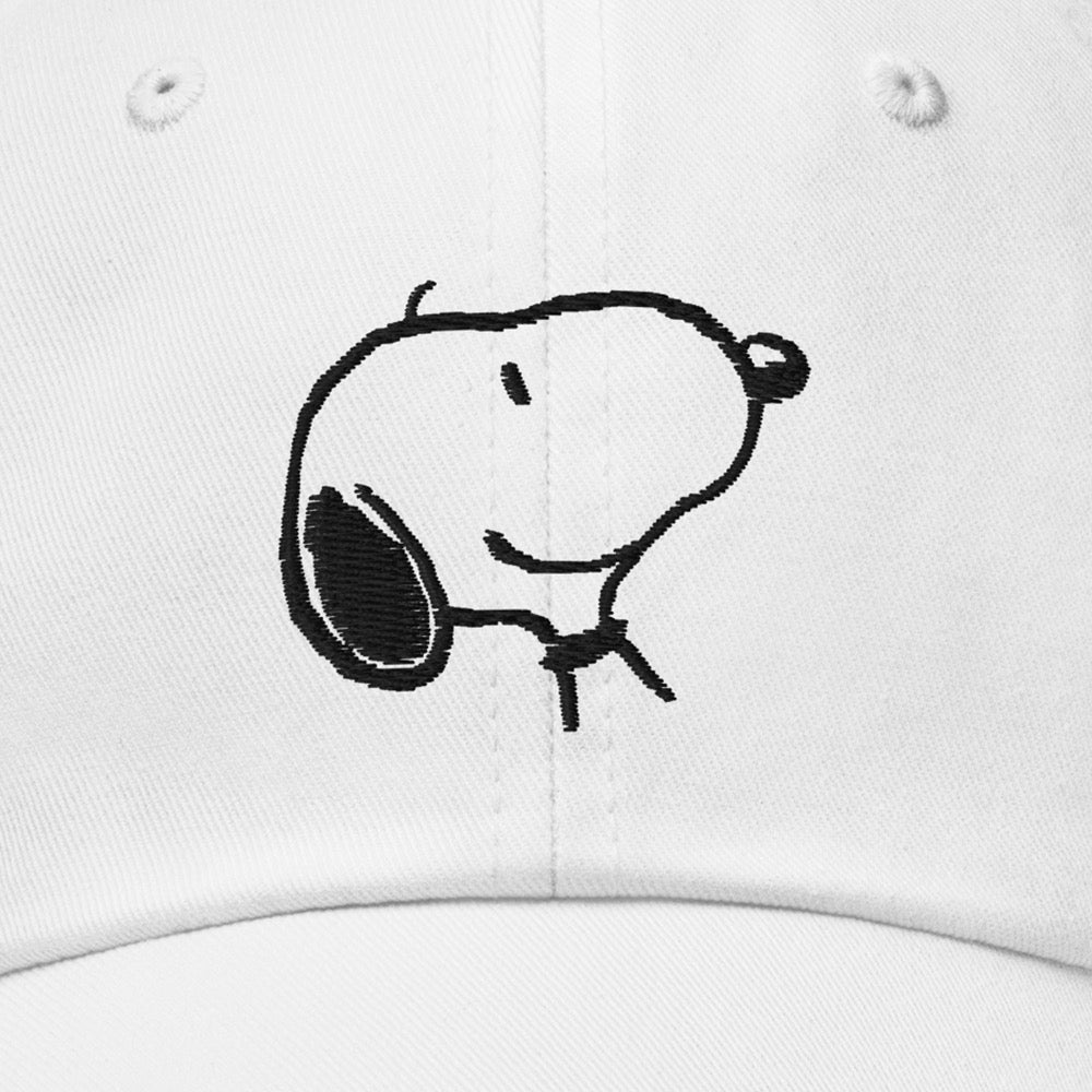 Snoopy Smile Embroidered Hat
