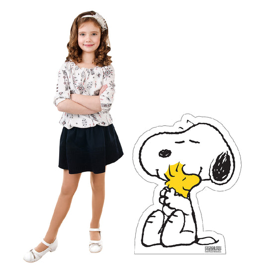 Peanuts Snoopy and Woodstock Cardboard Cutout Standee-1