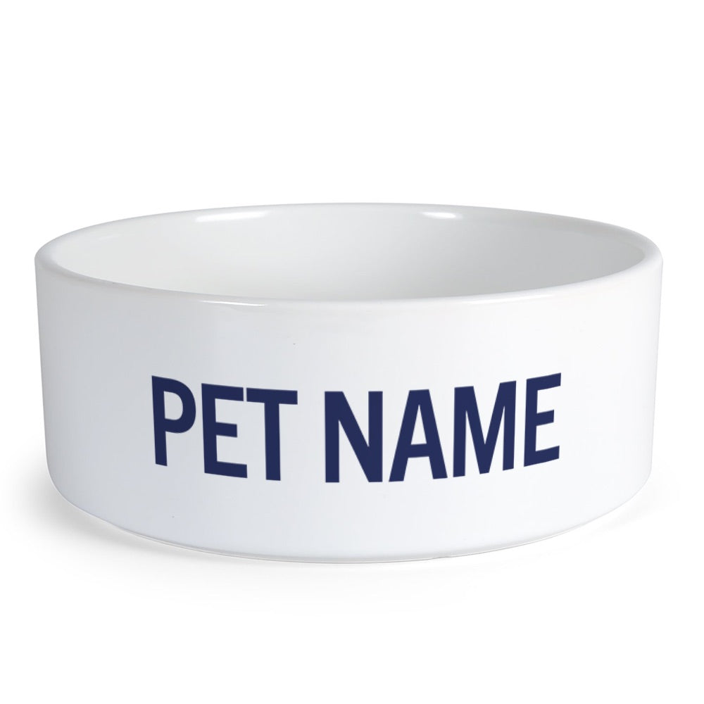 Snoopy Top Dog Personalized Small Pet Bowl