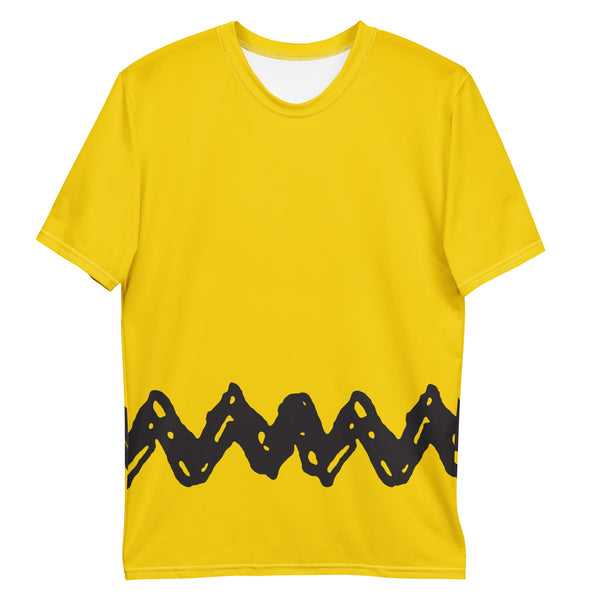 トップス CHARLIE BROWN T-SHIRT Charlie Brown Costume Adult T-Shirt