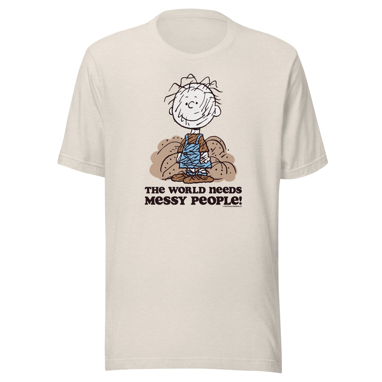PigPen Messy People Adult T-Shirt
