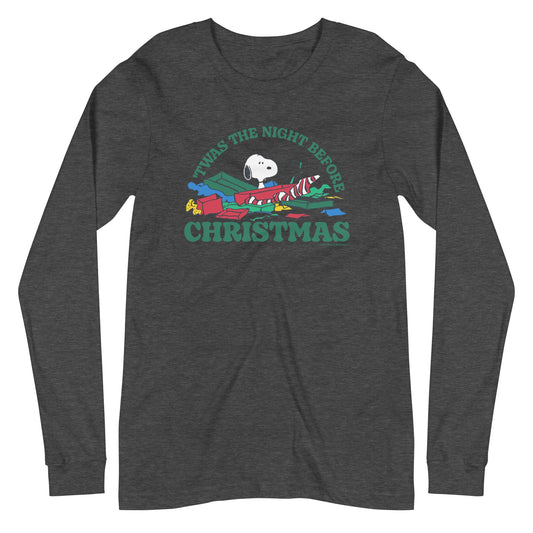 'Twas The Night Before Christmas Adult Long Sleeve T-Shirt-2