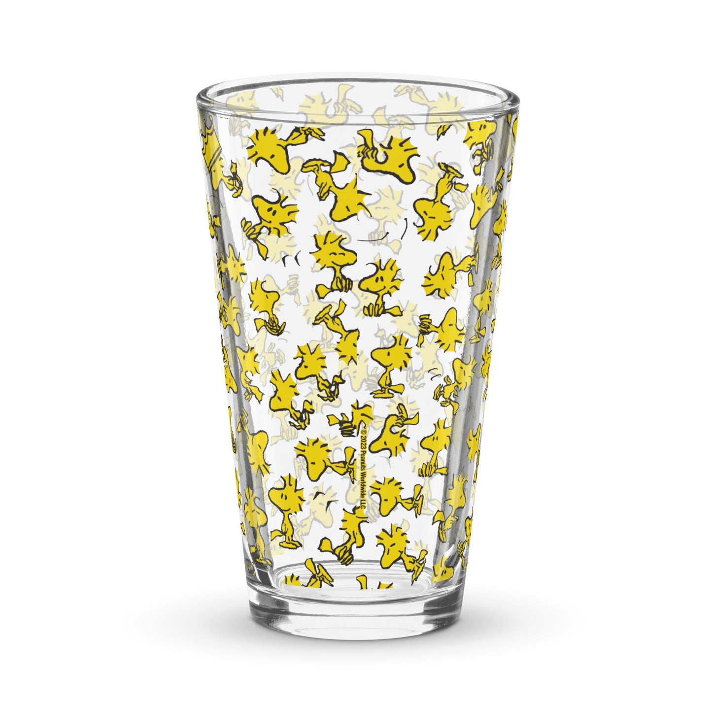 Woodstock Pattern Pint Glass