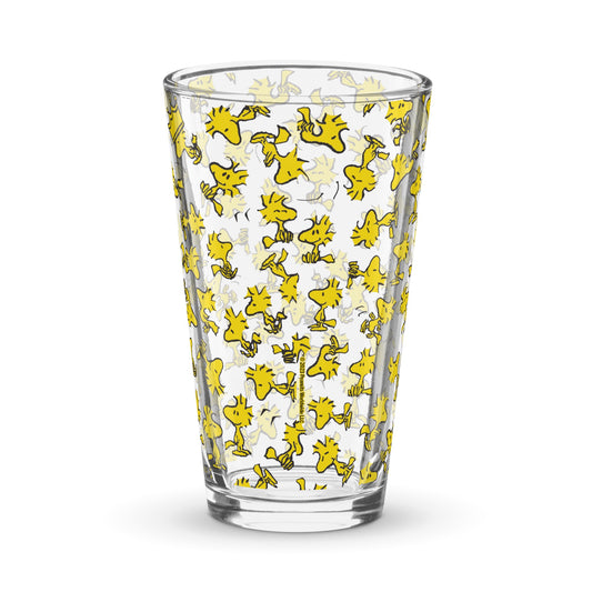 Woodstock Pattern Pint Glass-2