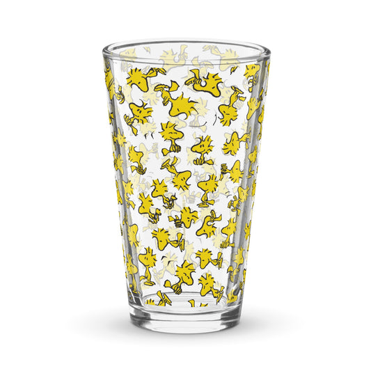 Woodstock Pattern Pint Glass-0